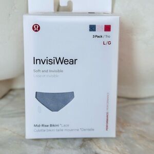 lululemon InvisiWear Mid-Rise Bikini Underwear *3 Pack